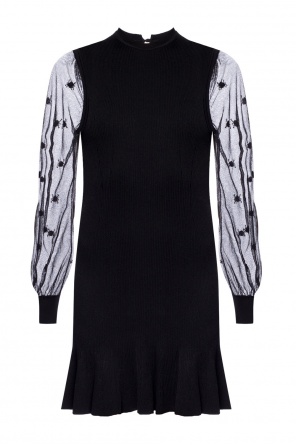 Ribbed dress with ruffle, zdjęcie 1 Ribbed dress with ruffle od Alexander McQueen